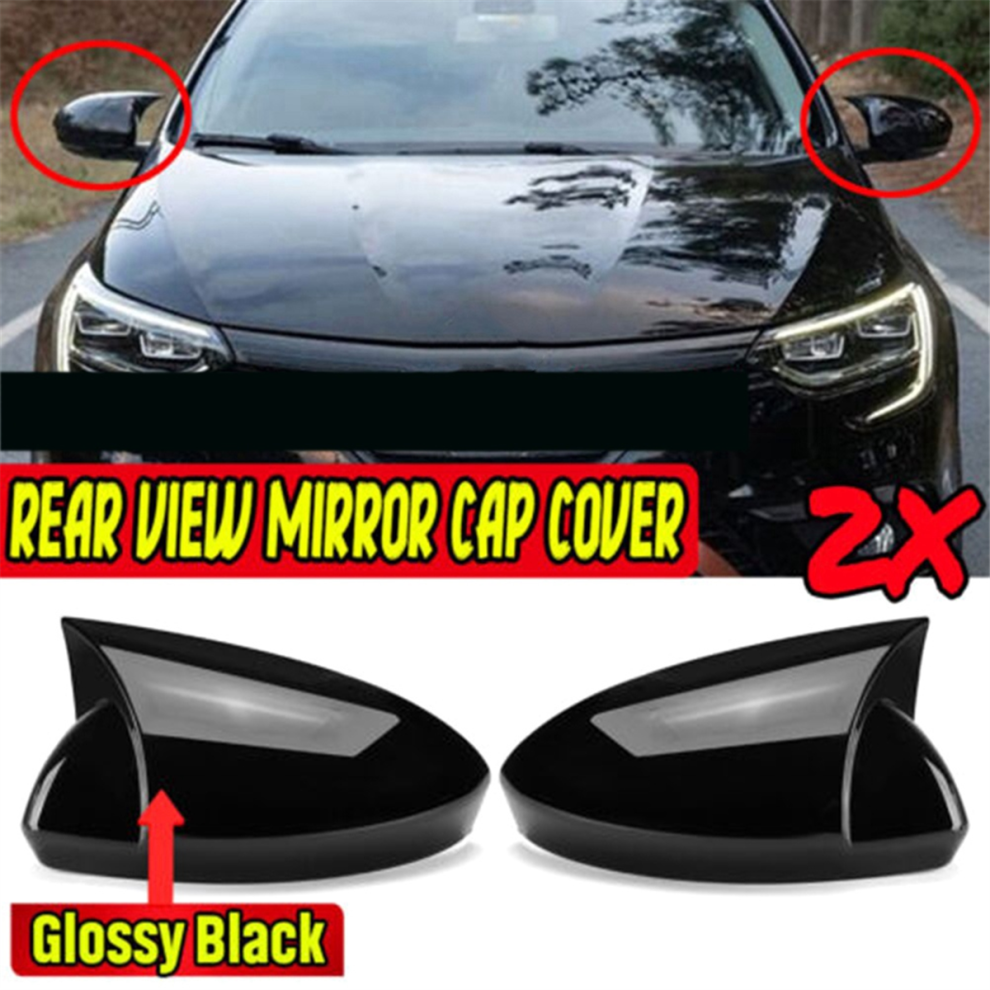 Exterior Rear View Mirror Cover For Mk4 2016-2020 Black 4852609865827