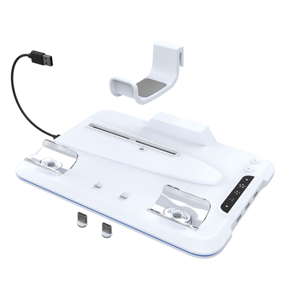 Console Cooling Dock For Slim Fan With Rgb Lights 4852609870845