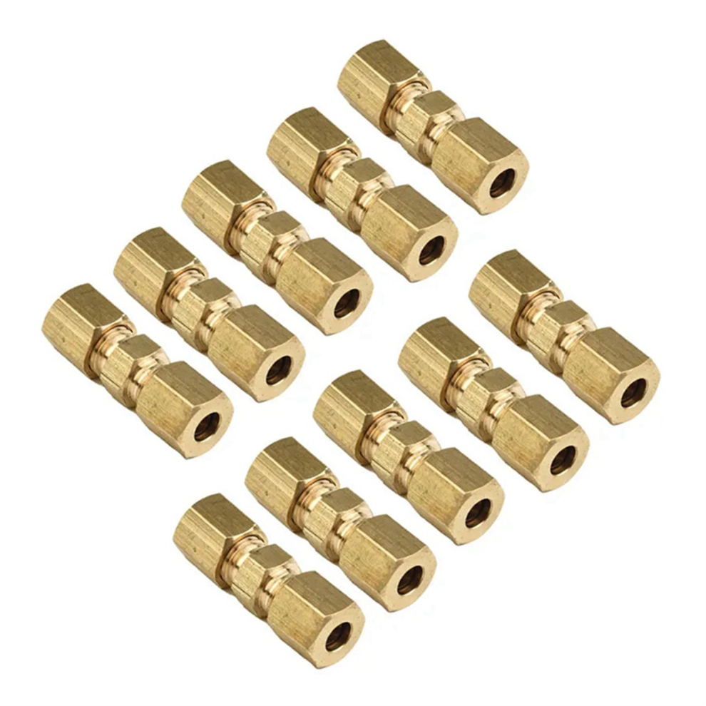10Pcs Brake Line Connector Without Flaring 4.75Mm 4852609868781