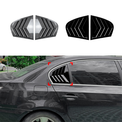 Car Rear Window Shutter Cover Trim Louver Side Ven 2