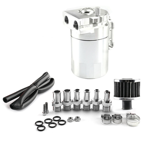 Silver Car Universal 300ML Oil Breathable Can Engi 2