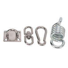 Kit de hamaca inoxidable 250 kg 6x50 mm M8 Color: Como en las imágenes