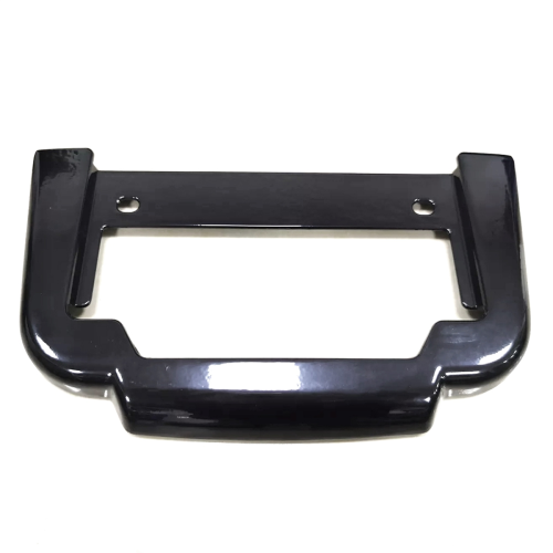 Black Rear License Plate Frame Mount for Tri Glide 2