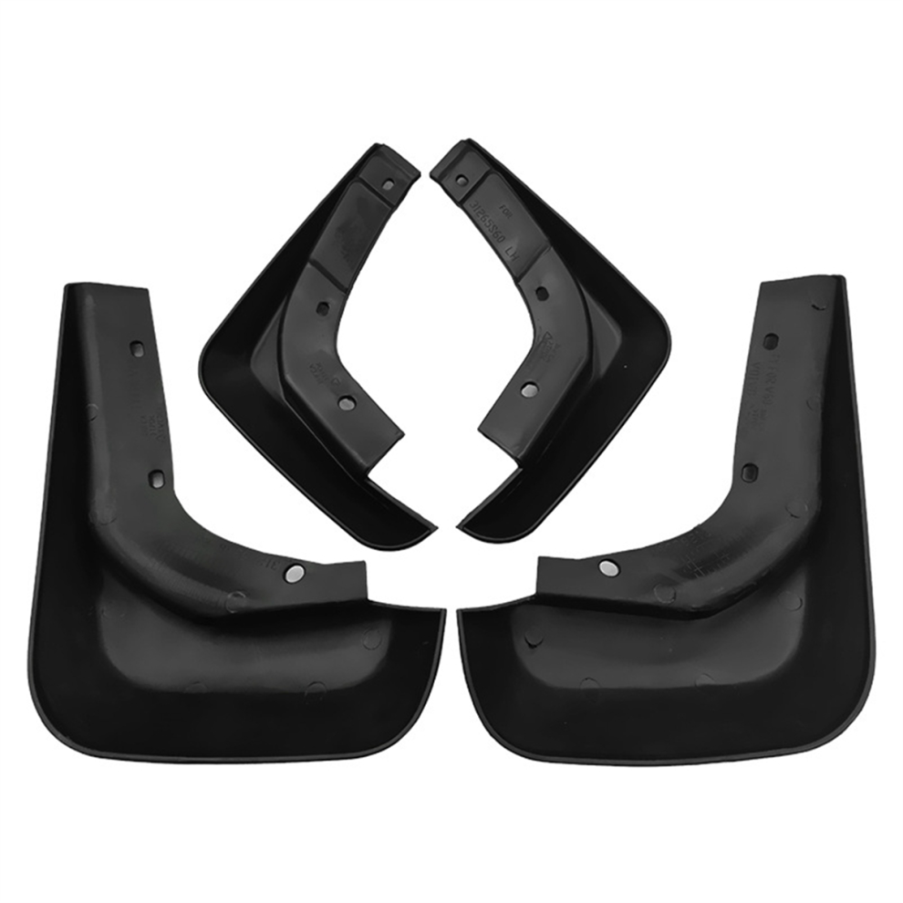 4Pcs Car Mudguard Mud Flaps Splash Guard For 2013- Black 4853917043952