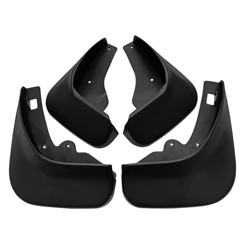 4Pcs Car Mudguard Mud Flaps Splash Guard For Focus Black 4853917047257