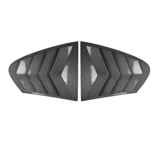 Car Rear Window Shutter Cover Trim Louver Side Ven