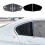 Car Rear Window Shutter Cover Trim Louver Side Ven 4