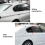 Car Rear Window Shutter Cover Trim Louver Side Ven 3
