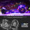 8 Kapseln RGB LED Rock Lights Kit Underglow Multicolor 7