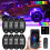 8 Kapseln RGB LED Rock Lights Kit Underglow Multicolor 2