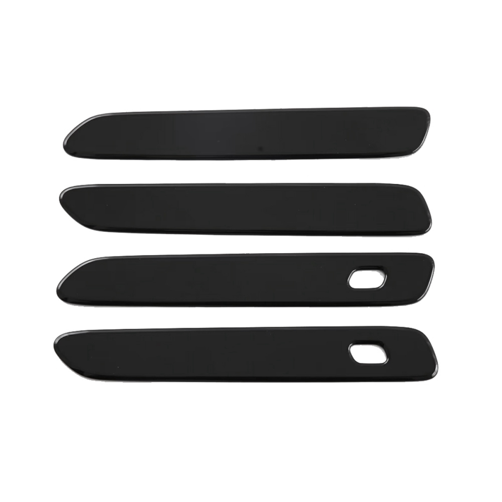 4Pcs Exterior Outer Door Handles Trim Cover Black 4853917061772