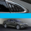Car Rear Window Shutter Cover Trim Louver Side Ven 9