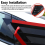 Car Rear Window Shutter Cover Trim Louver Side Ven 7