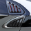 Car Rear Window Shutter Cover Trim Louver Side Ven 6