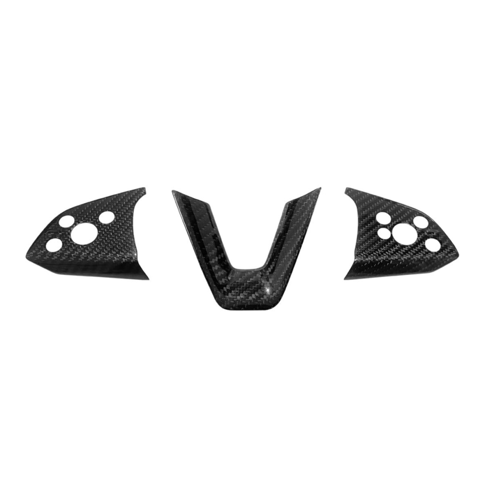 Real Carbon Fiber For 2024 Car Steering Wheel Trim 4853917067538
