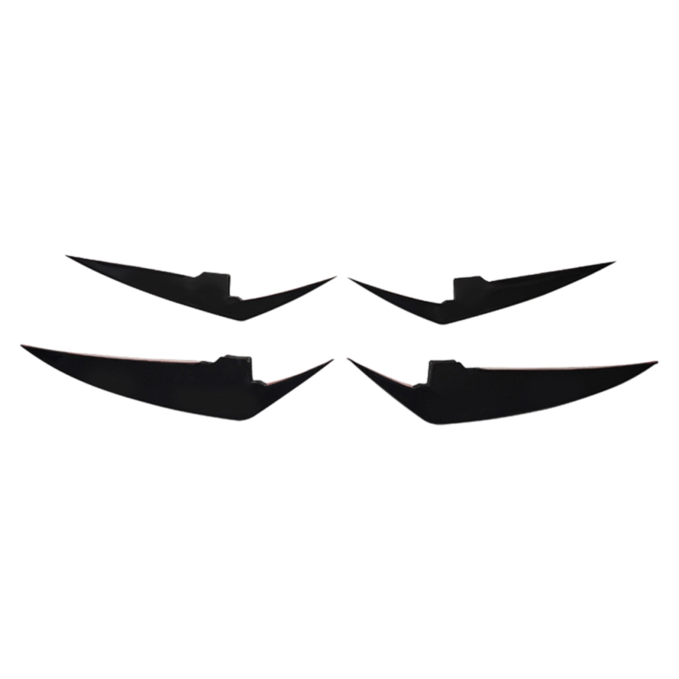 Car Front Bumper Side Canards Splitter Spoiler For 4853917076462