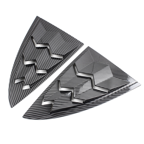Car Rear Window Triangle Exterior Decor Blinds Spo