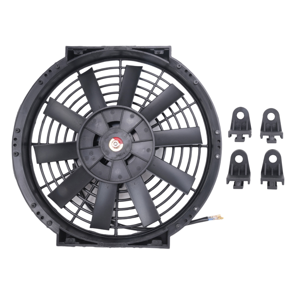 10 Inch 12V 80W 2100Rpm Universal Straight B Black 4853917077216