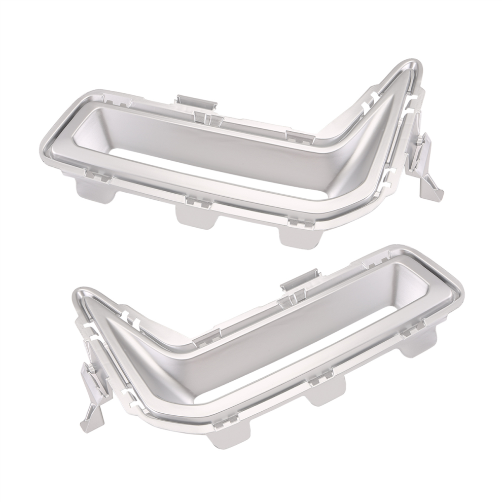 1Pair Front Fog Lamp Bezel Chrome Trim Cover Light 4853917088670