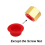 Dust Rubber Cover Red Protective Cap for Flexible 5