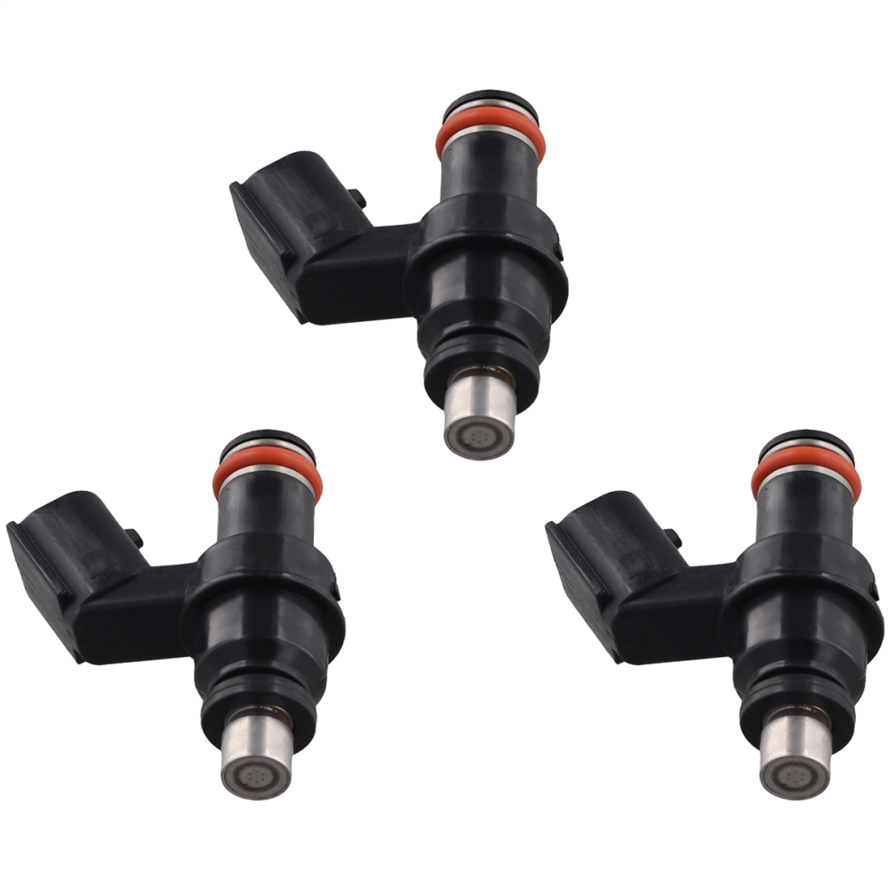 3Pcs New 16450-Zz5-003 Injector For Outboard Motor Black 4853917099164