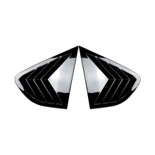 Car Rear Window Louvers Shutters Blinds Cover Trim