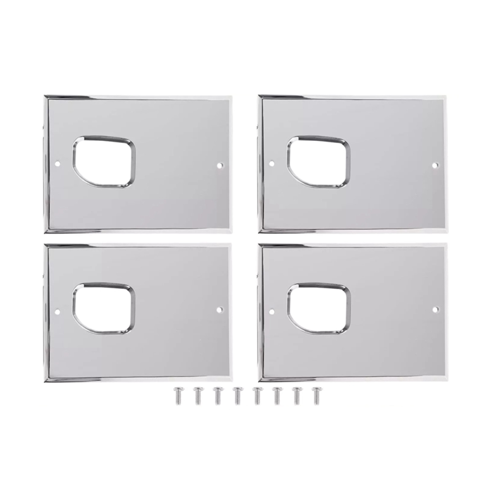 Smooth Aluminum Chrome Billet Interior Door Handle 4853917006834