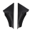 Real Carbon Fiber Interior Front Door Panel Sticke 3