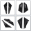 Real Carbon Fiber Interior Front Door Panel Sticke 9
