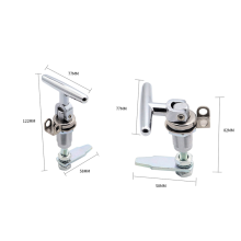 For RV Boat Door Lock T-Shaped Foldable Handle Adj
