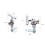 For RV Boat Door Lock T-Shaped Foldable Handle Adj 2