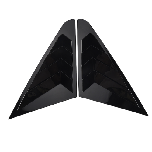Rear Side Window Louvers, Scoop Louvers Cover Blin 2
