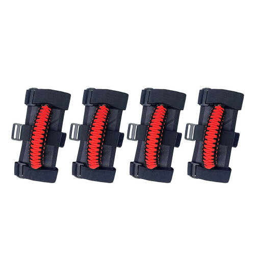 4 teile/paket Paracord Querstange mit Griffen für 1