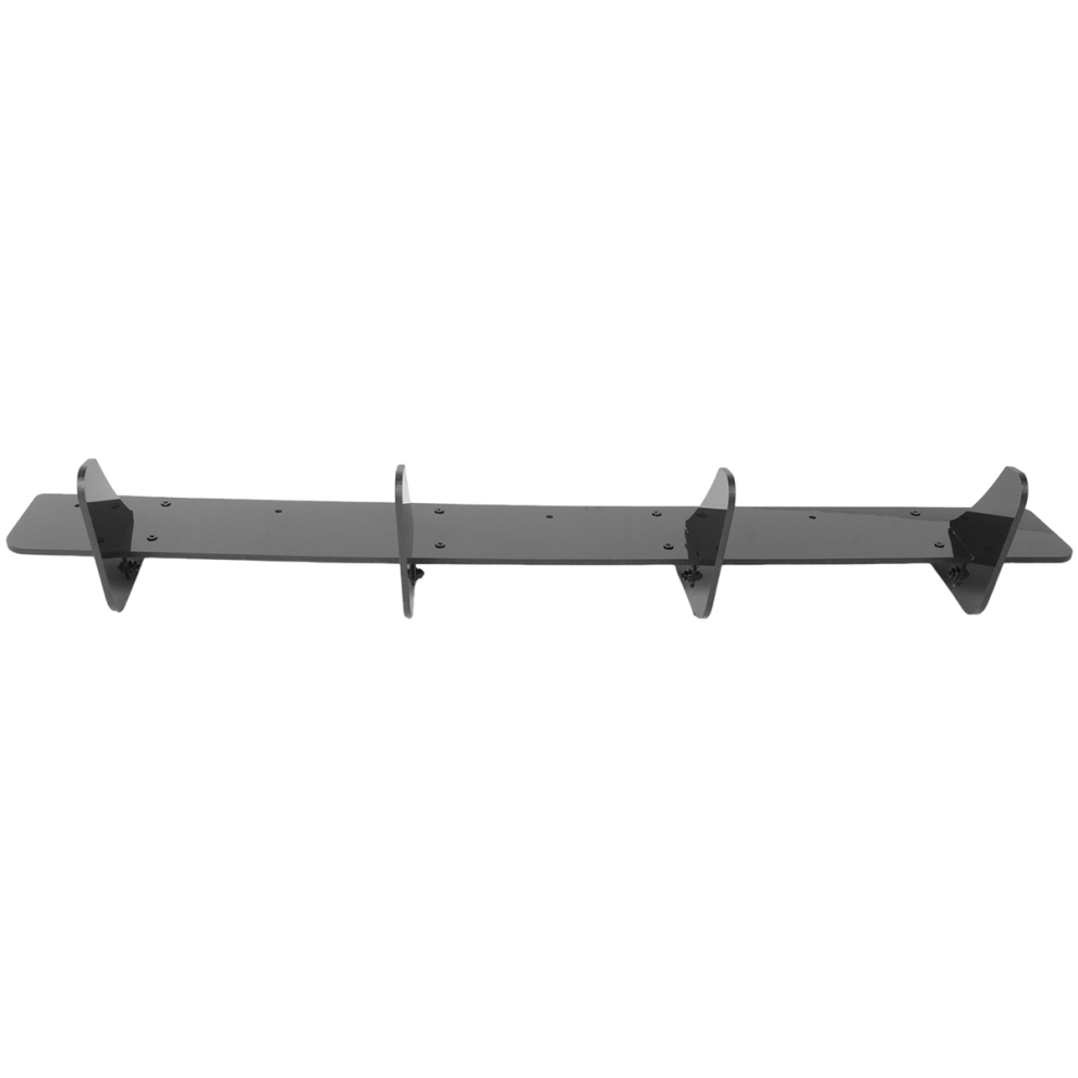 Car Rear Bumper Lip Diffuser Spoiler Splitter For 4853593073793