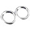 2Pcs Car Front Fog Lamp Light Cover Decoration Rin 2