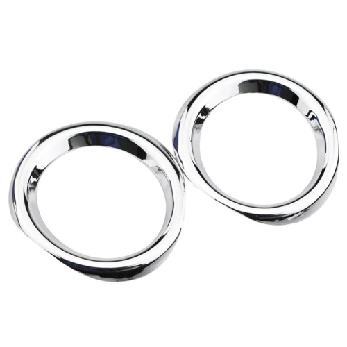 2Pcs Car Front Fog Lamp Light Cover Decoration Rin 1