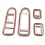 Car Silver Door Window Lift Switch Armrest Cover B 7