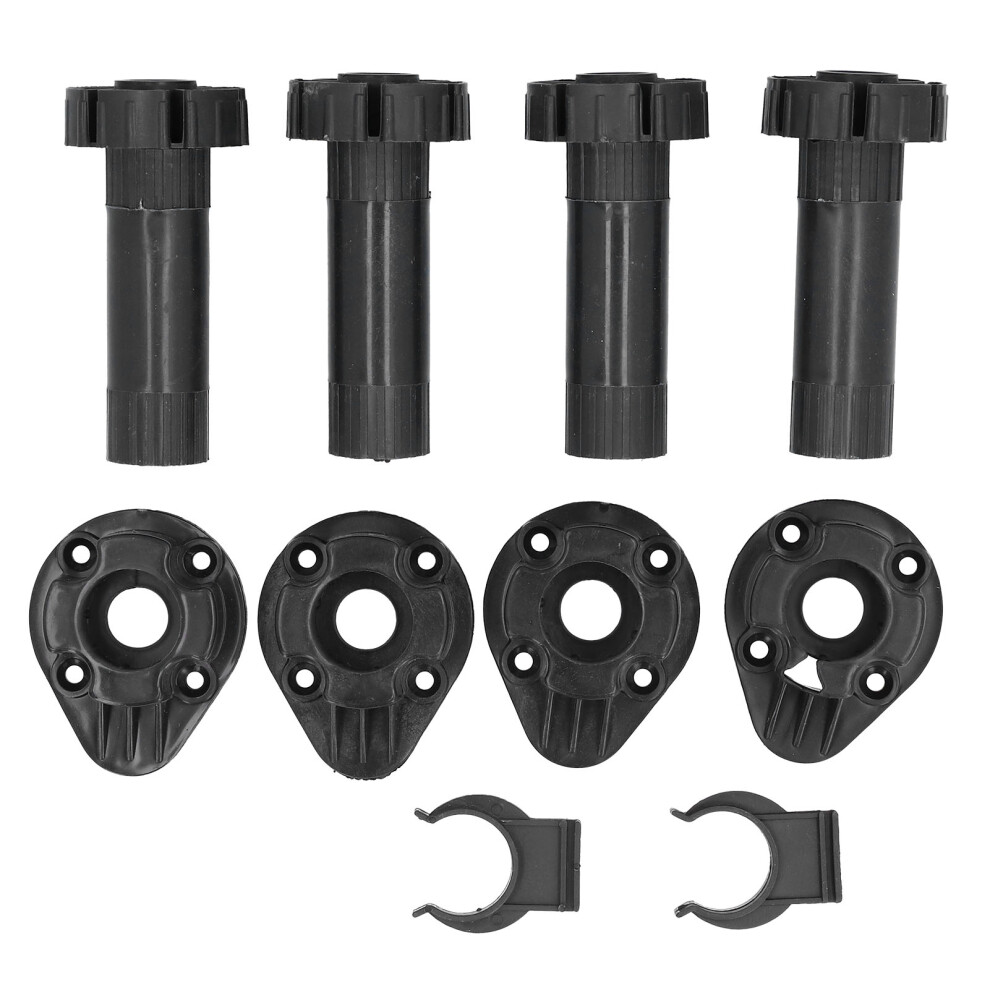 4Set Adjustable Cabinet Feet Abs Support Leg For 9387669379847