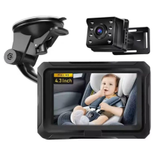 Baby Car Monitor 1080P Secure Backseat Camera with