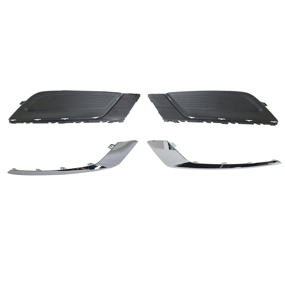 Fog Lamp Cover Bezel & Chrome Trim Left Righ Light 4852293147858