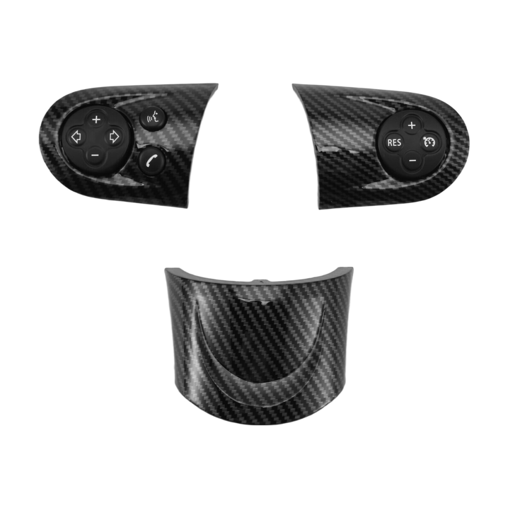 Car Multifunction Carbon Fiber Steering Wheel Swit 4852293148817