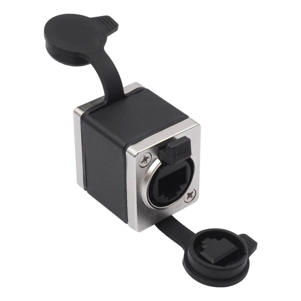 Photos - Ethernet Cable RJ45 Feedthrough Coupler,RJ45 Network Female Strai