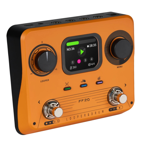 FF20 Stereo Dual Footswitch Looper Drum Machine Pe 2