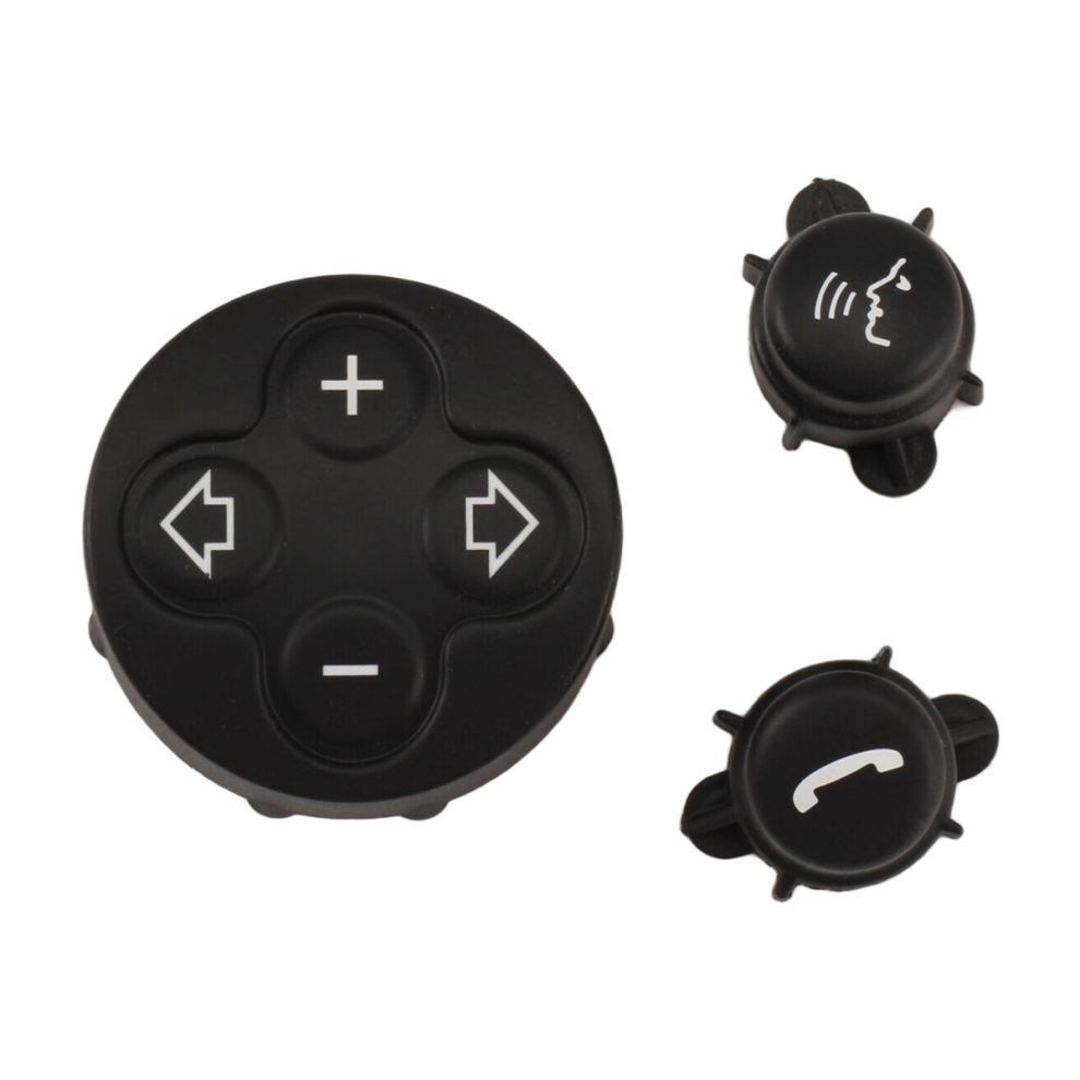 Multifunction Volume Steering Wheel Switch Button Black 4852293163063