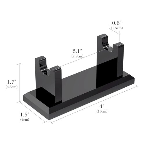 Acrylic Men'S Stand Holder, Compatible with Viking 2