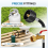 Propane Refill Adapter for 1 Lb Tanks, 3.5 FT Tank 3