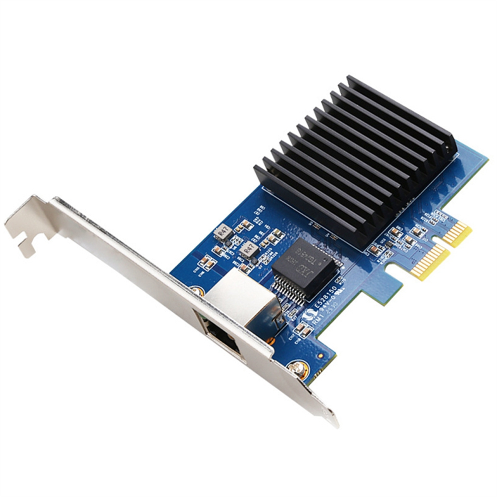 10Gb PCIe NIC Network Card Single RJ45 Port RTL812