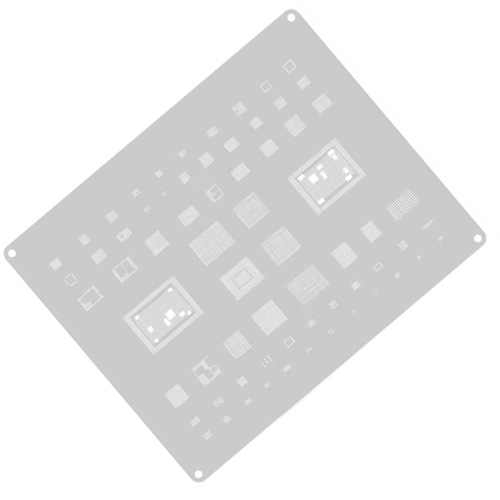 BGA Reballing Stencil for Motherboard CPU IC Plant 1