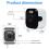 3MP 2K Window Camera with Color Night Vision,Dual 4