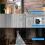 3MP 2K Window Camera with Color Night Vision,Dual 10